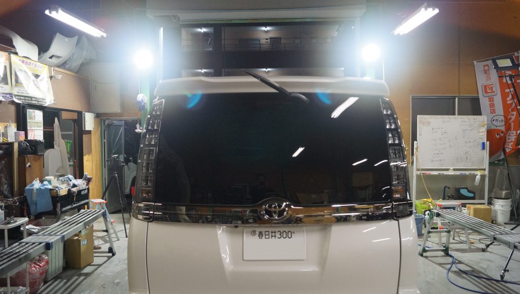 トヨタ VOXY 施工写真 (6)