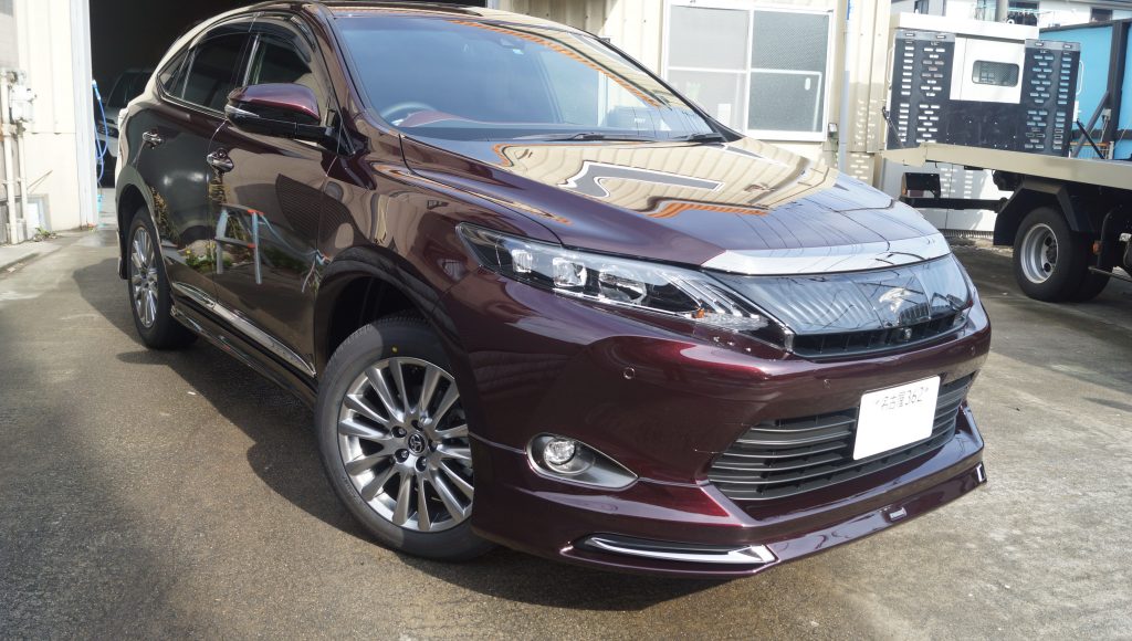 トヨタ ハリアー新車 施工写真 (14)