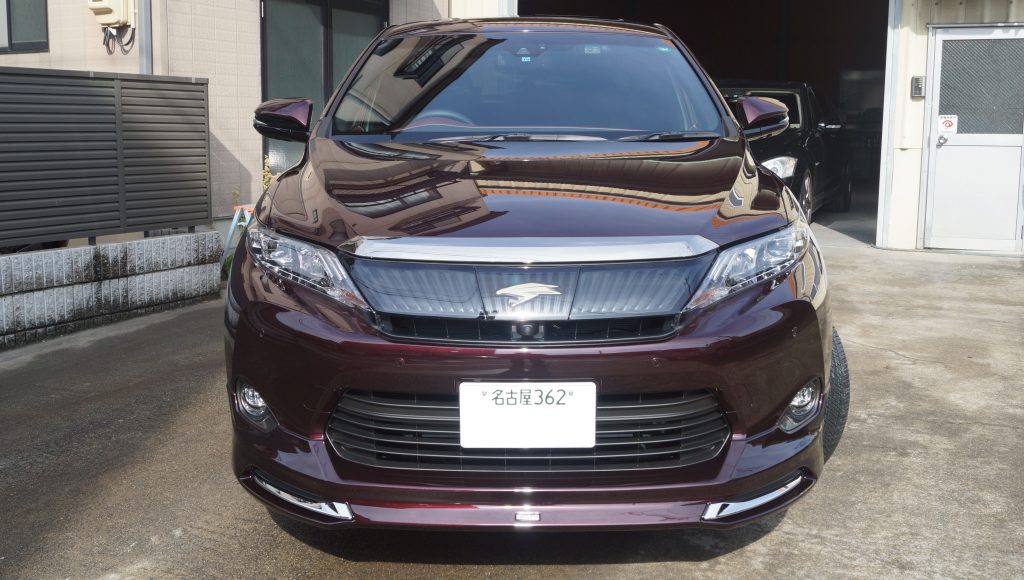 トヨタ ハリアー新車 施工写真 (15)