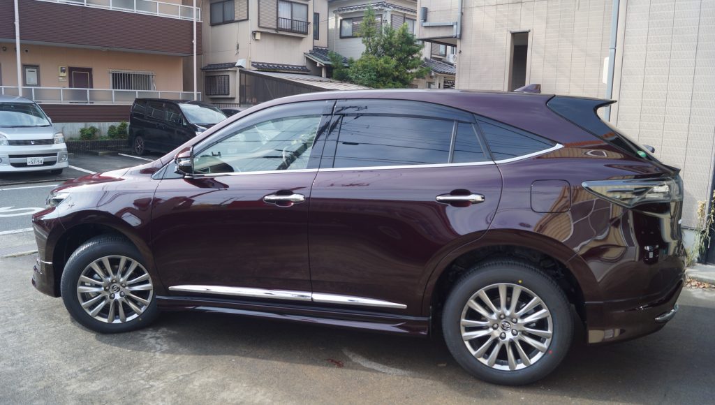 トヨタ ハリアー新車 施工写真 (18)