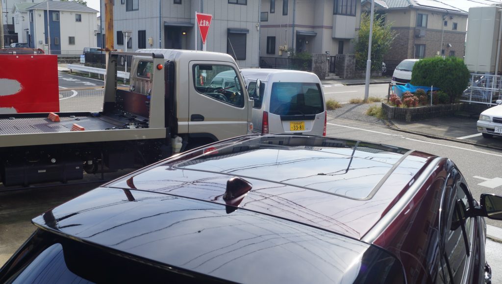 トヨタ ハリアー新車 施工写真 (20)
