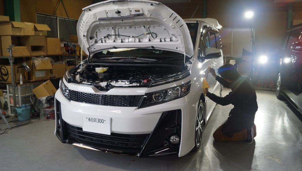 トヨタ VOXY 施工写真 (9)