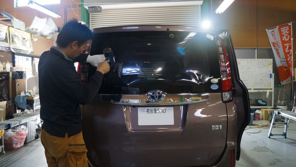レクサス IS 施工写真 (2)