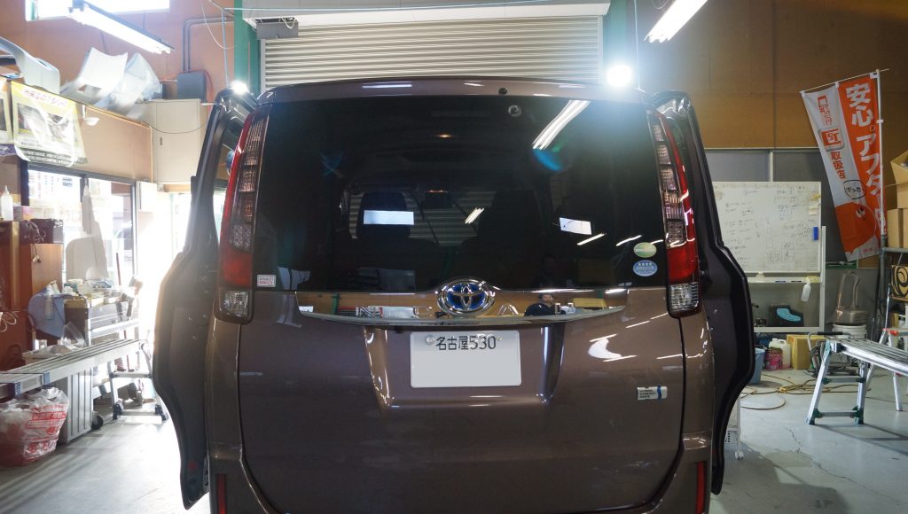 レクサス IS 施工写真 (4)
