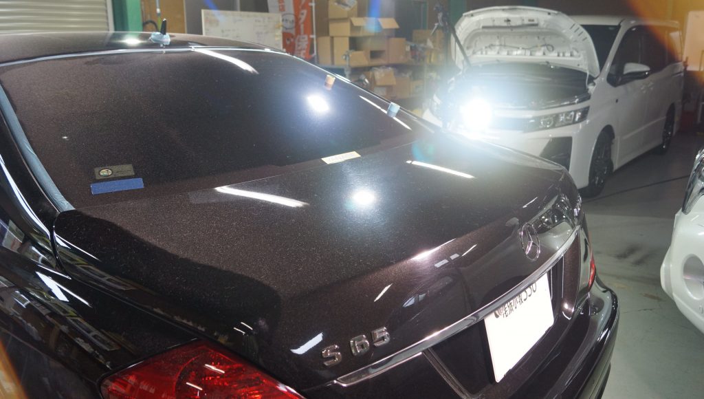 メルセデス・ベンツ S65AMG 施工写真 (12)