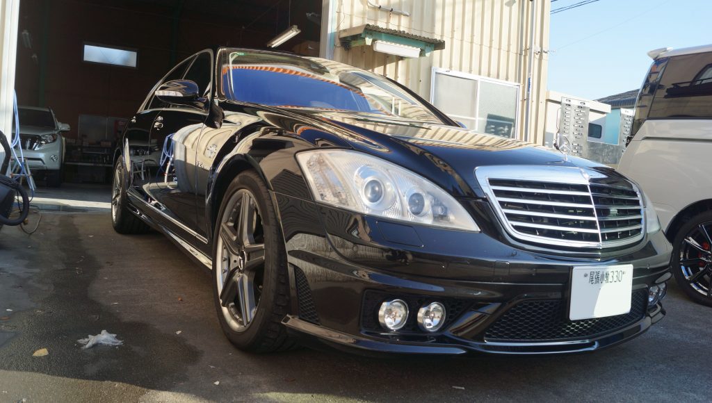 メルセデス・ベンツ S65AMG 施工写真 (35)