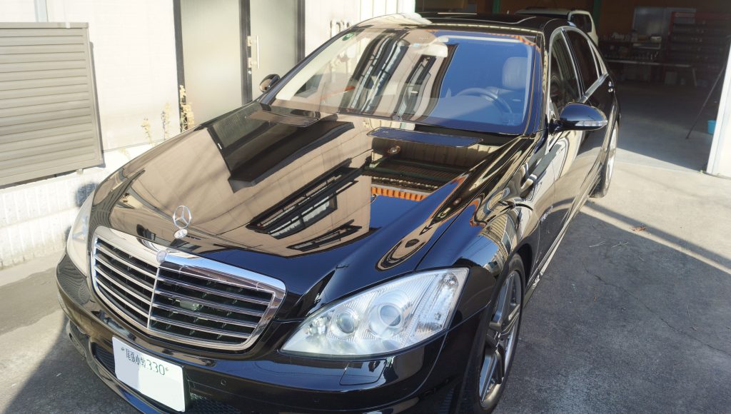 メルセデス・ベンツ S65AMG 施工写真 (36)