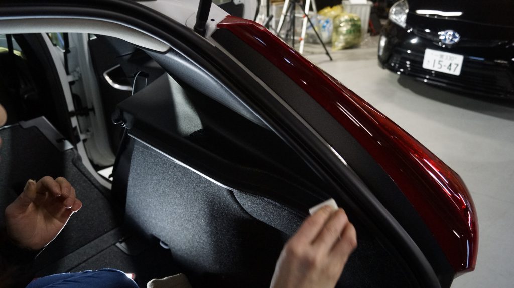 ボルボ V40 施工写真 (2)
