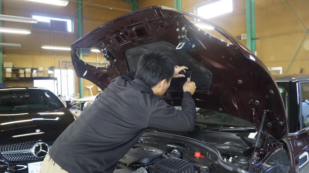 BMW mini 施工写真 (3)