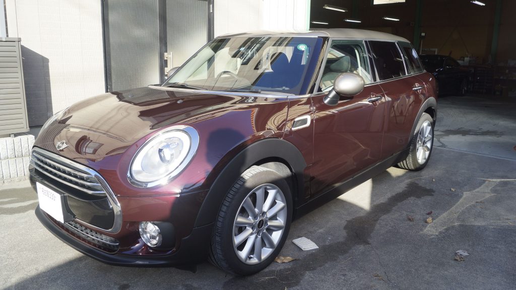 BMW mini 施工写真 (1)