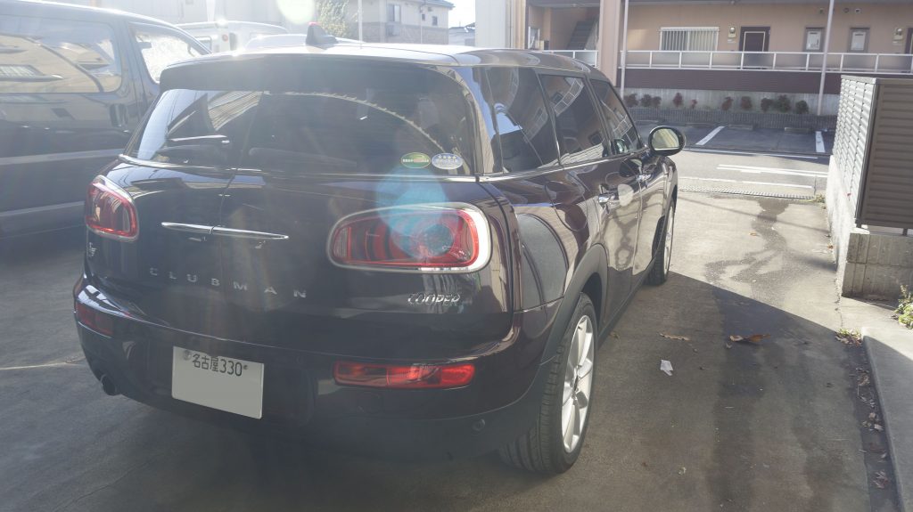 BMW mini 施工写真 (13)