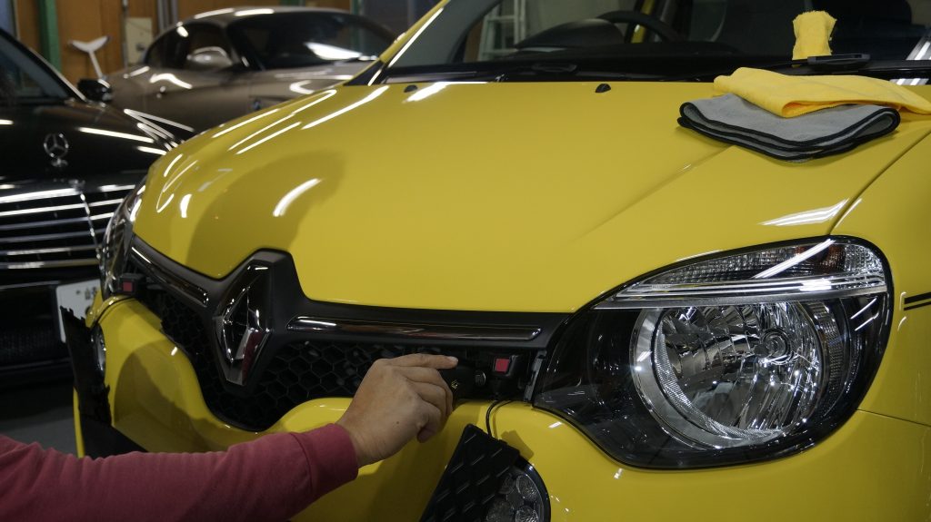 ルノー TWINGO 施工写真 (4)