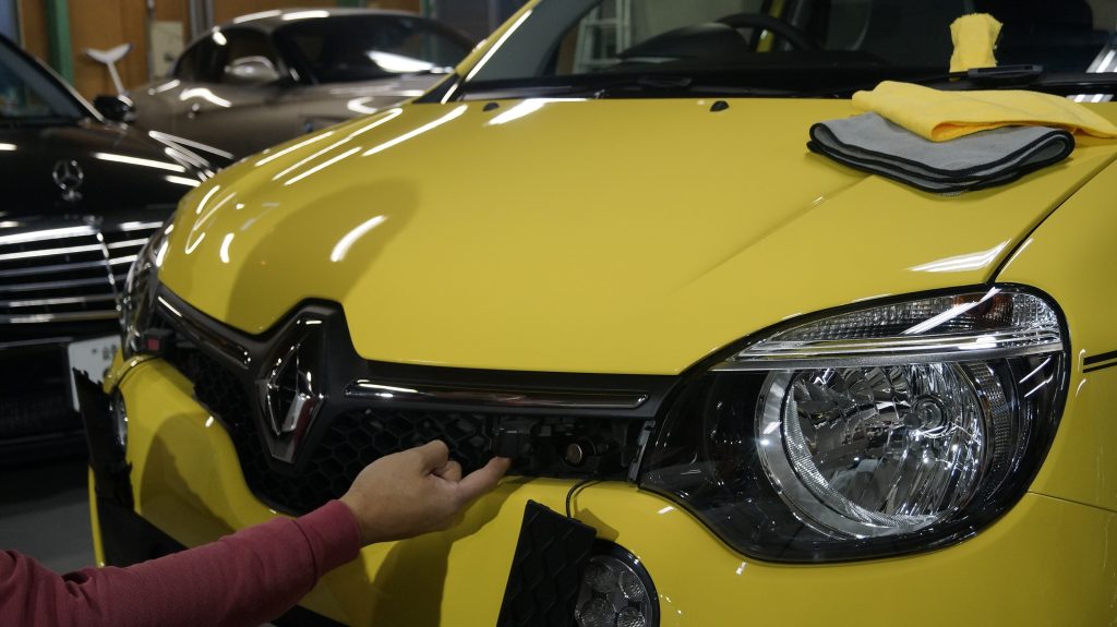 ルノー TWINGO 施工写真 (5)
