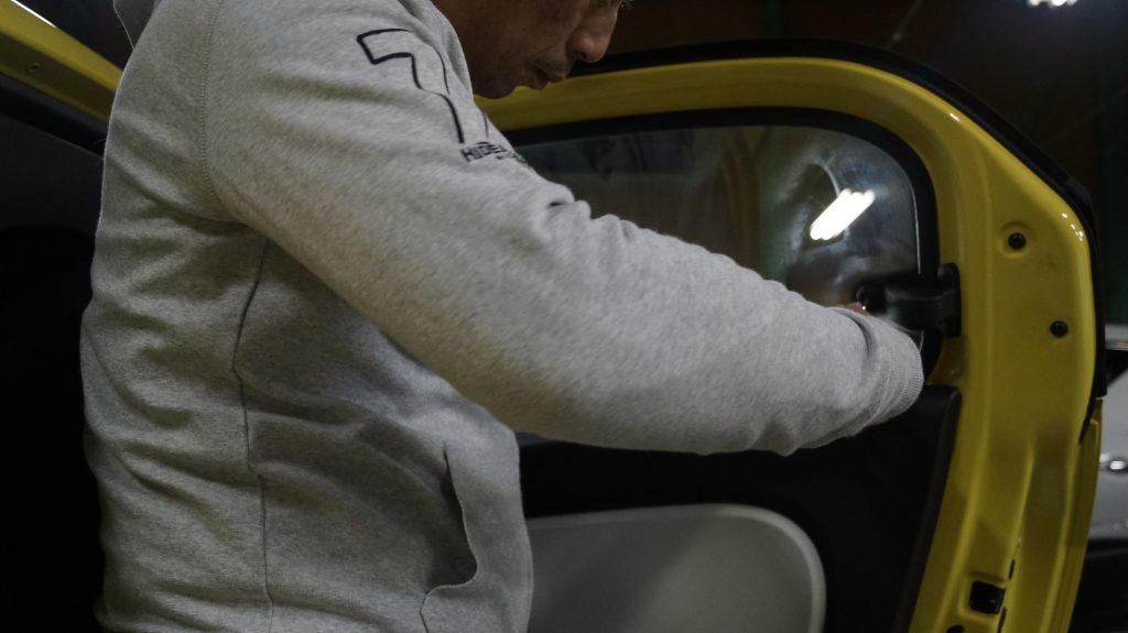 ルノー TWINGO 施工写真 (8)