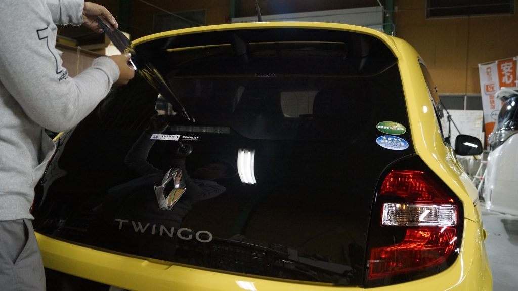 ルノー TWINGO 施工写真 (13)