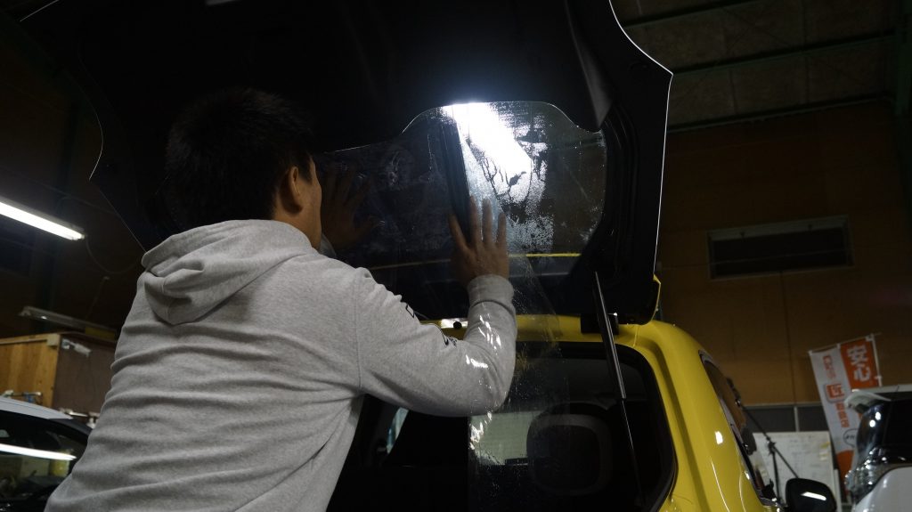 ルノー TWINGO 施工写真 (14)