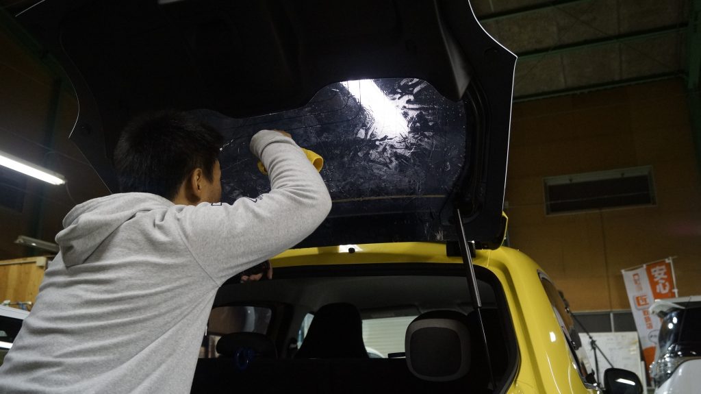 ルノー TWINGO 施工写真 (15)