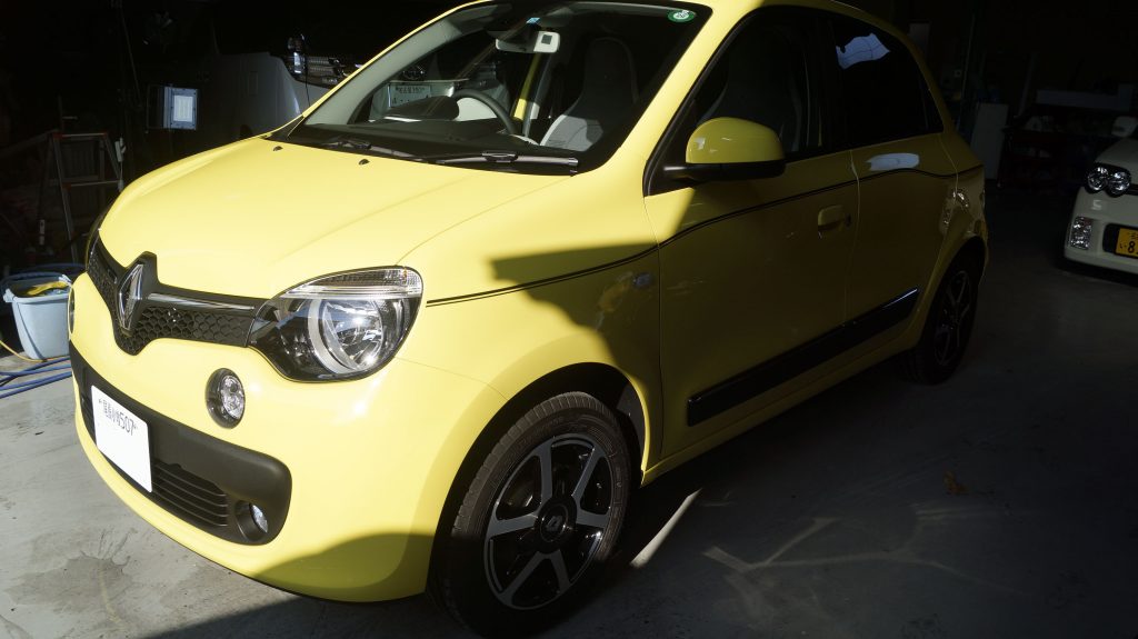 ルノー TWINGO 施工写真 (1)