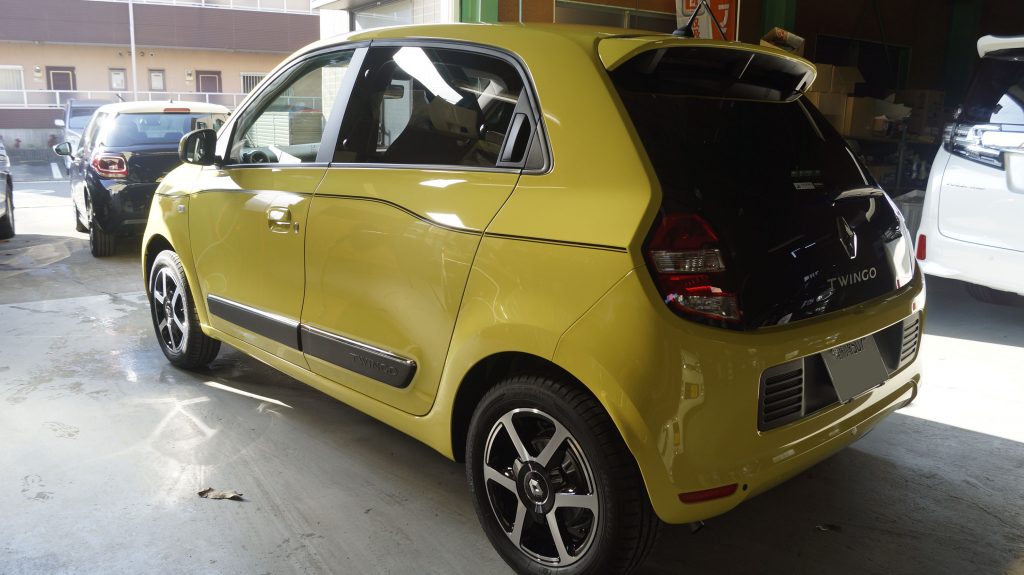 ルノー TWINGO 施工写真 (23)