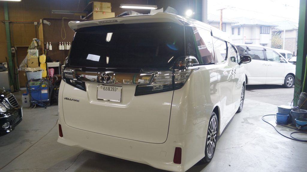 トヨタ ヴェルファイア 施工写真 (16)