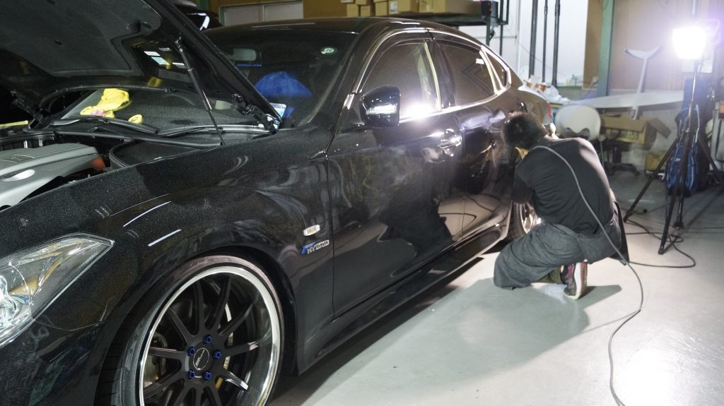 日産 FUGA 施工写真 (7)