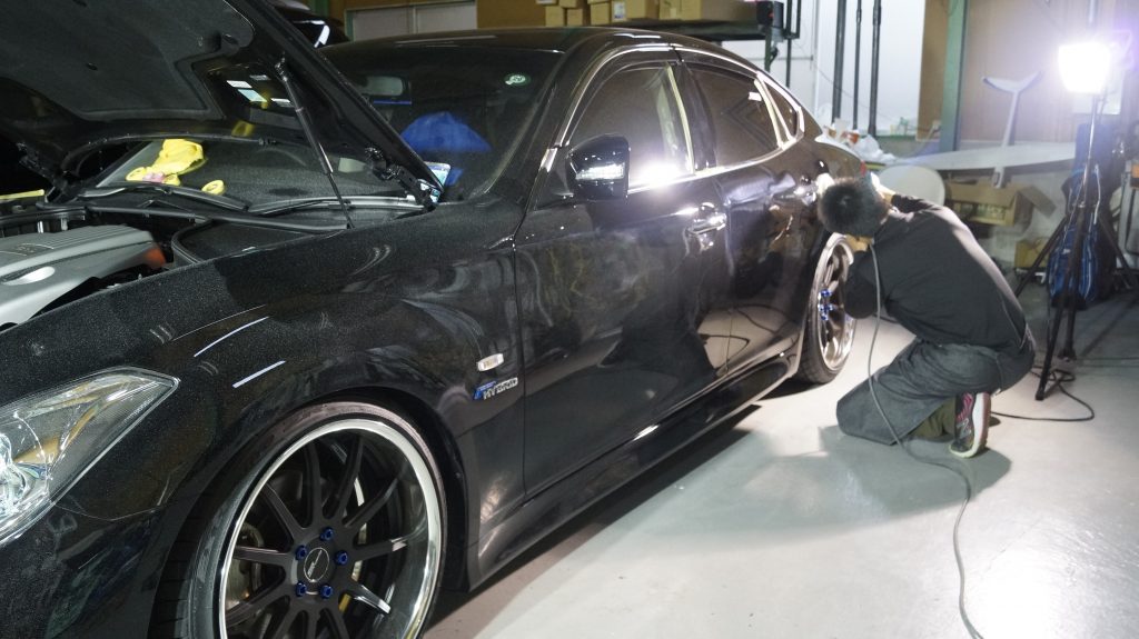 日産 FUGA 施工写真 (8)