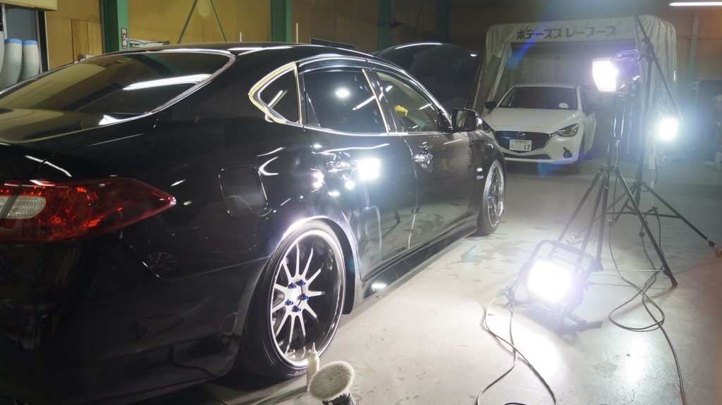 日産 FUGA 施工写真 (10)