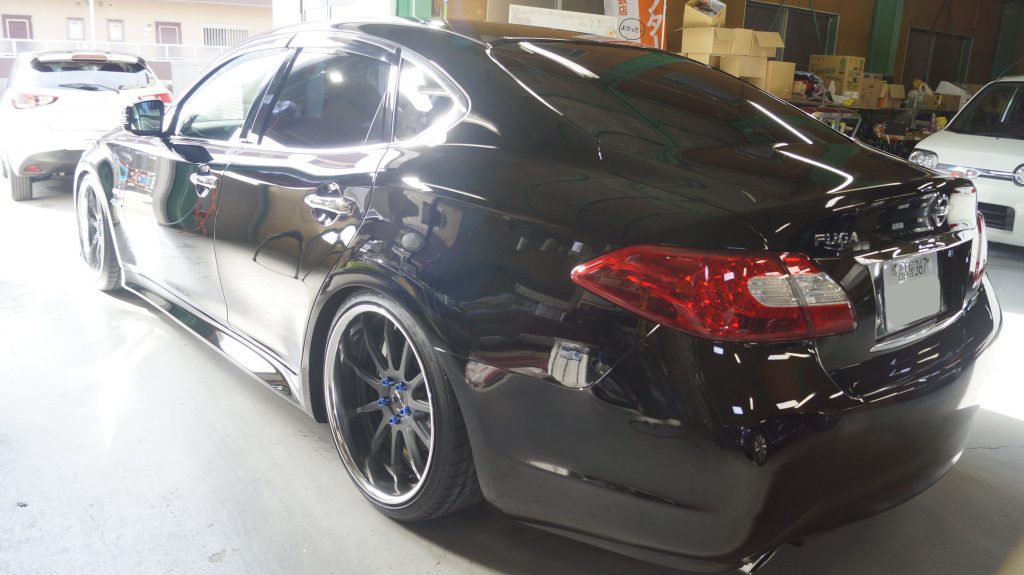 日産 FUGA 施工写真 (21)