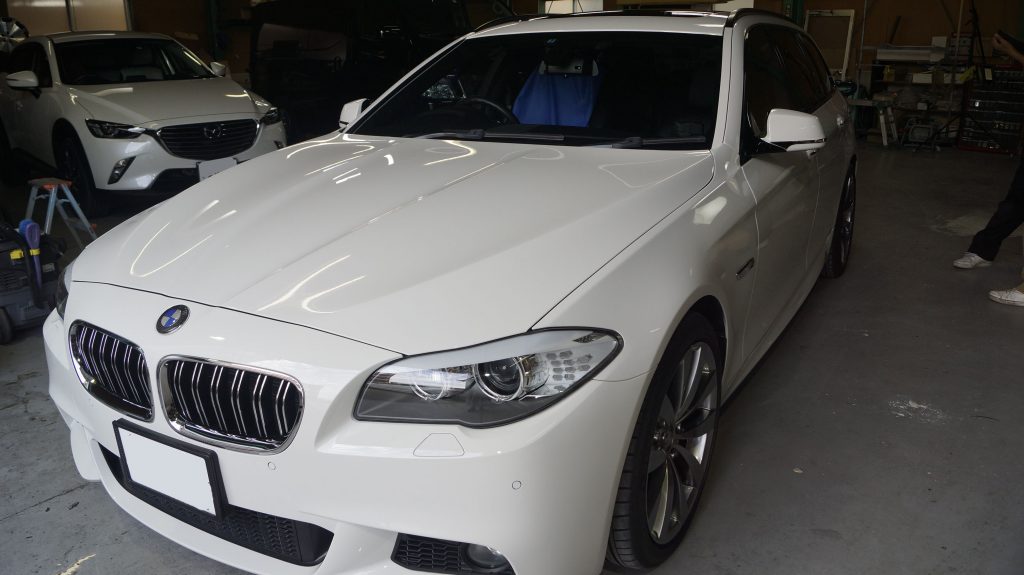 BMW 施工写真 (1)