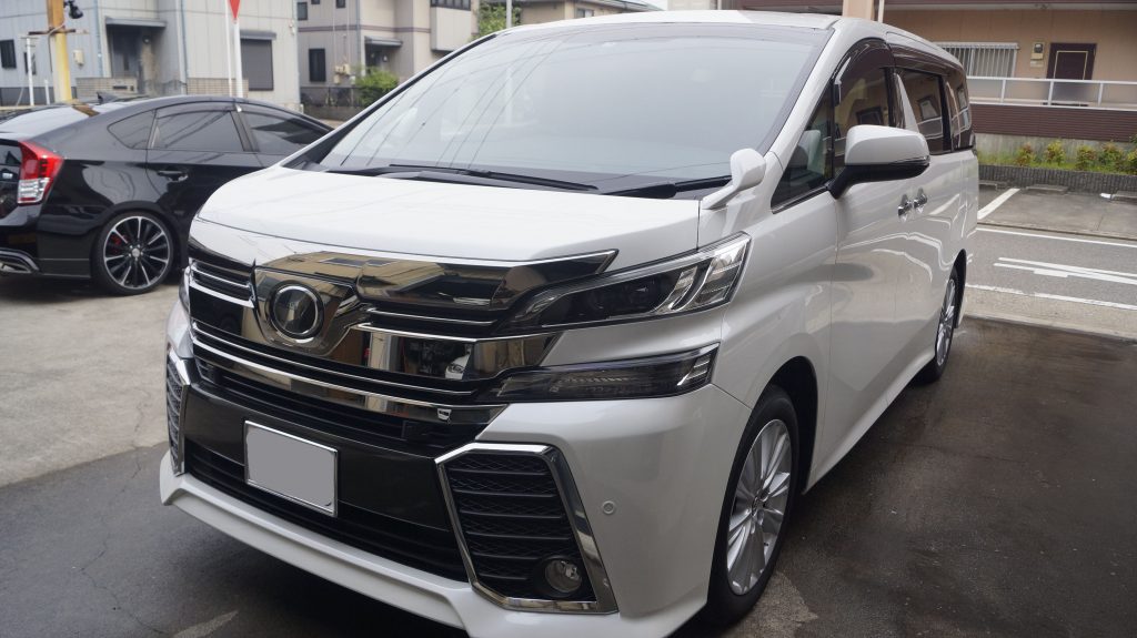 トヨタ ヴェルファイア 施工写真 (2)