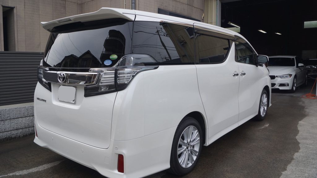 トヨタ ヴェルファイア 施工写真 (5)