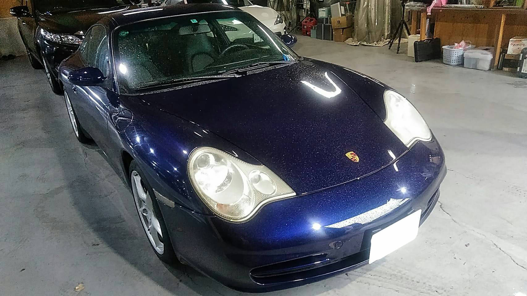 ポルシェ 施工写真 (1)