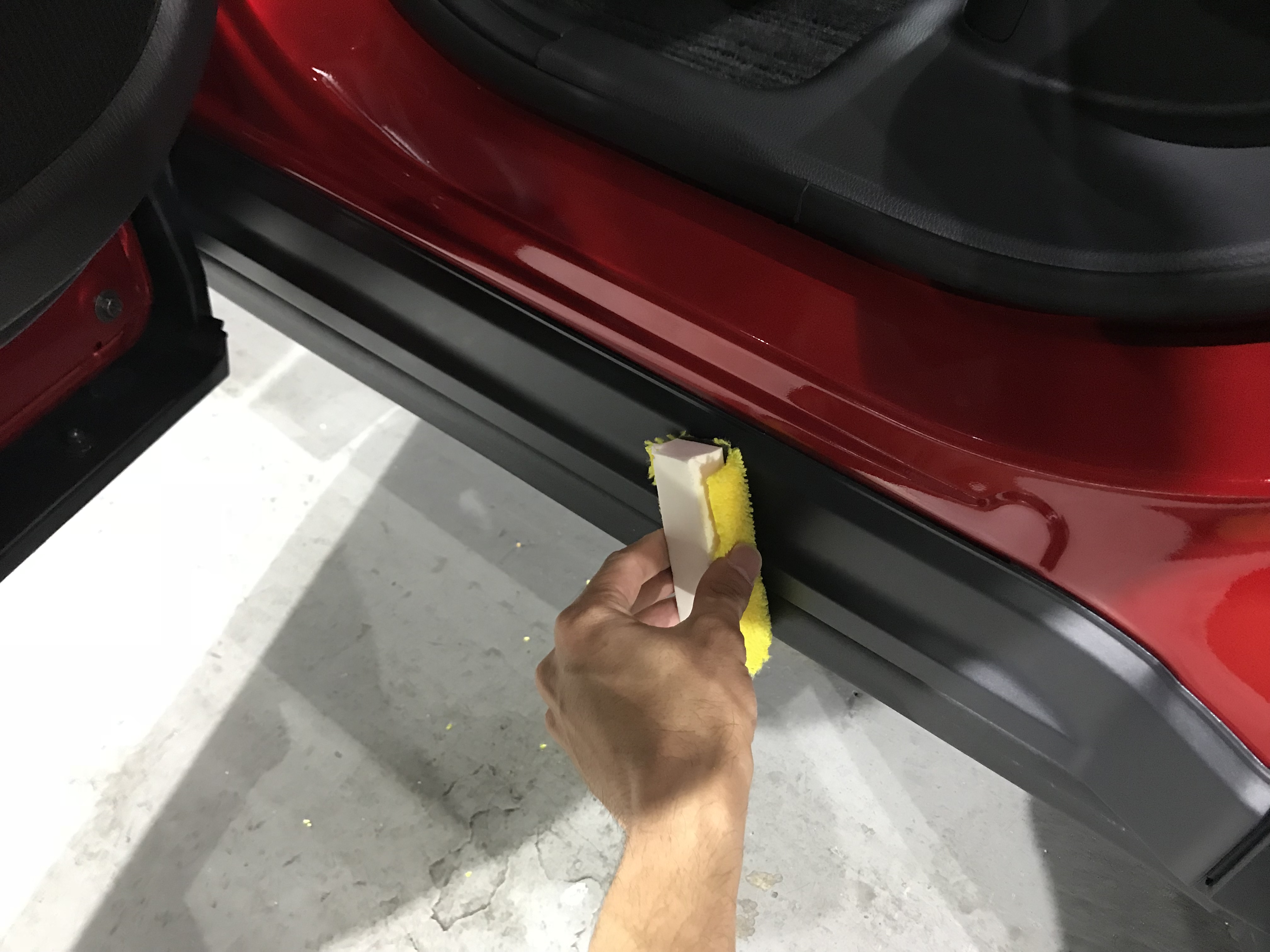 マツダ 施工写真 (1)