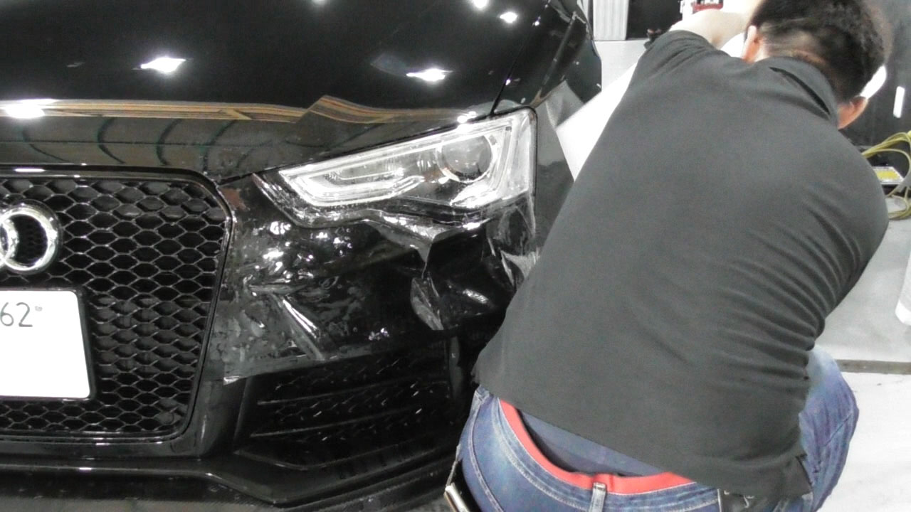アウディ rs5 施工写真 (3)