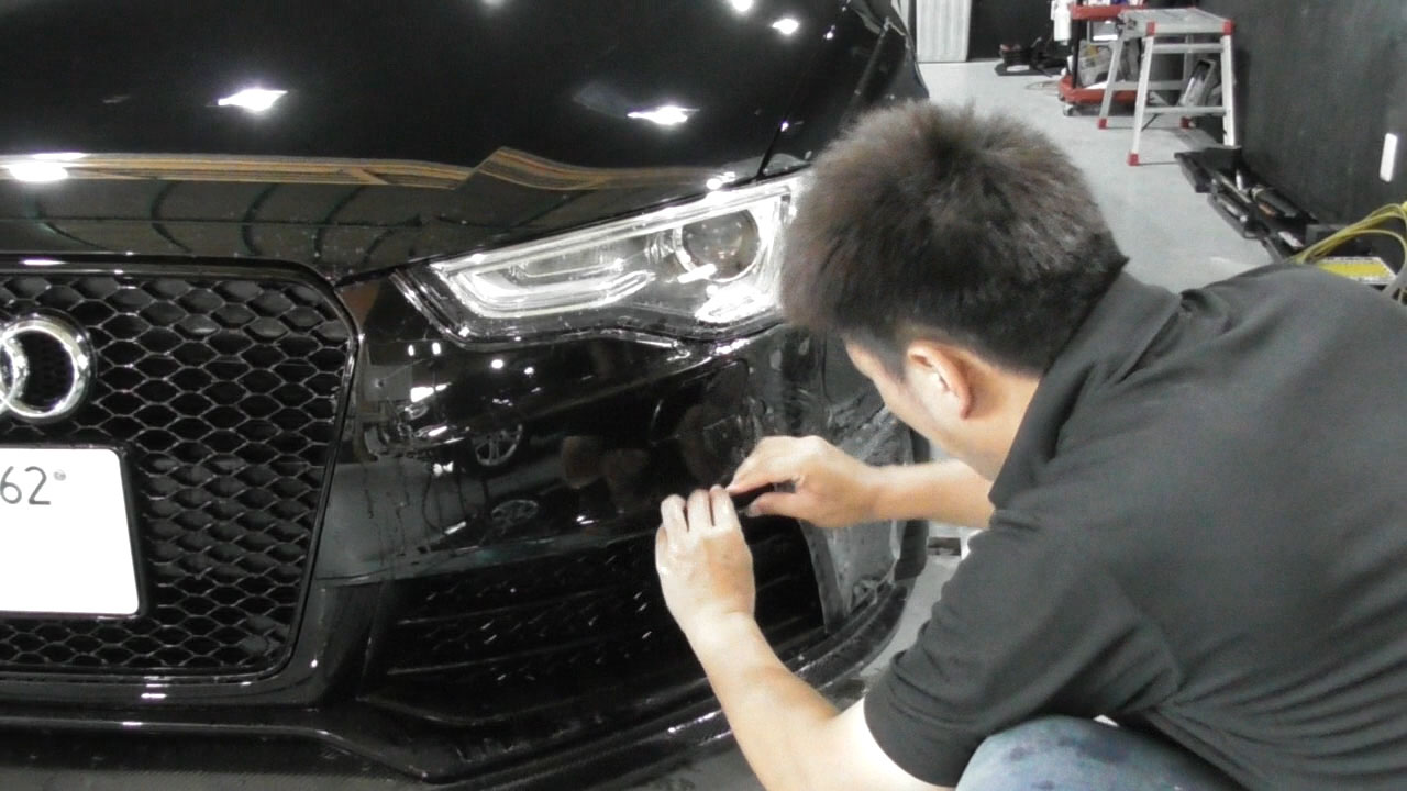 アウディ rs5 施工写真 (5)