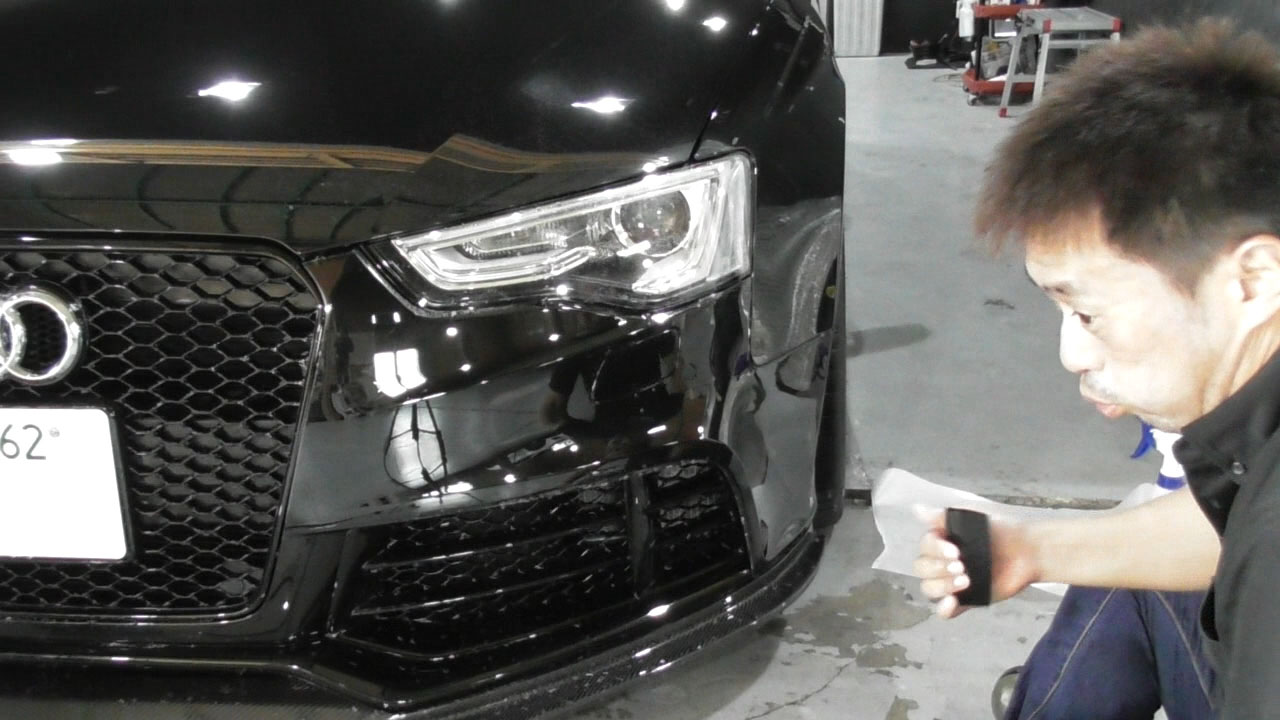 アウディ rs5 施工写真 (6)