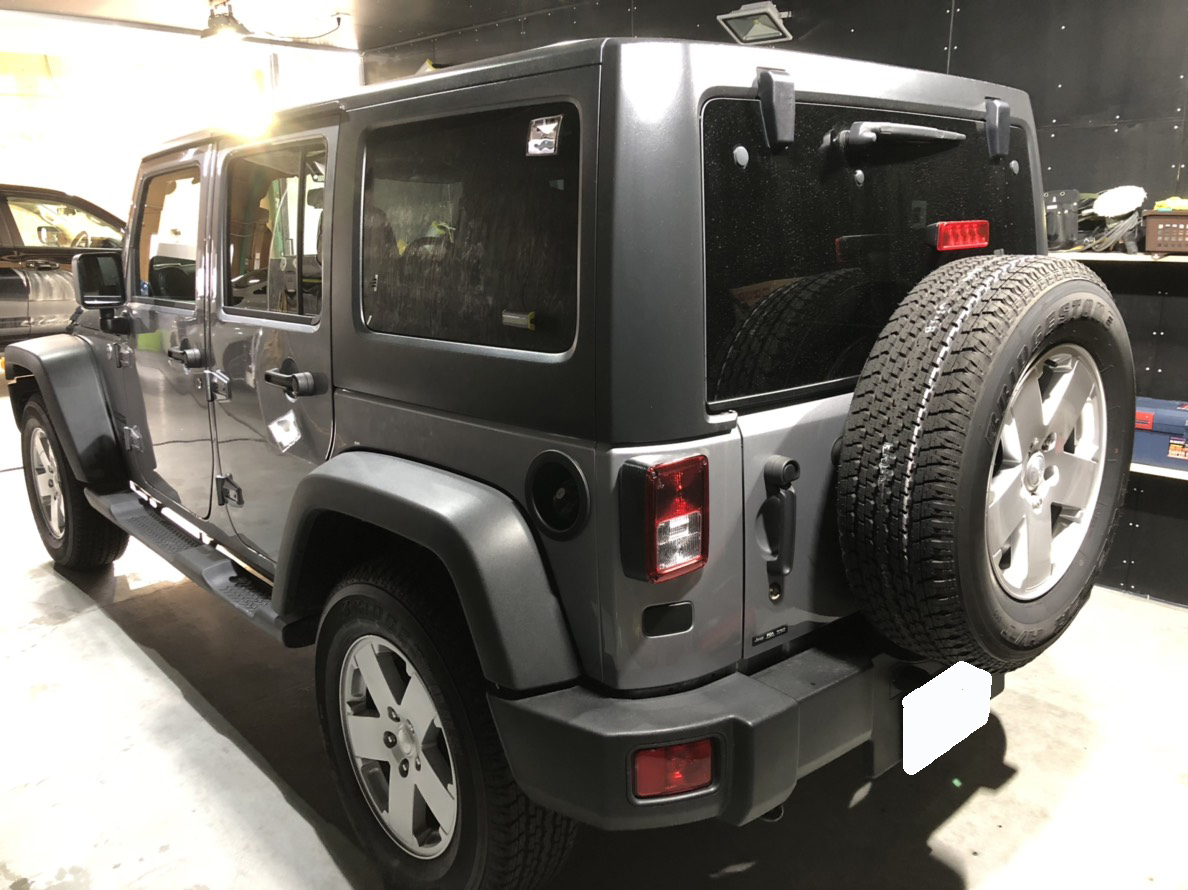 ジープ 施工写真 (2)