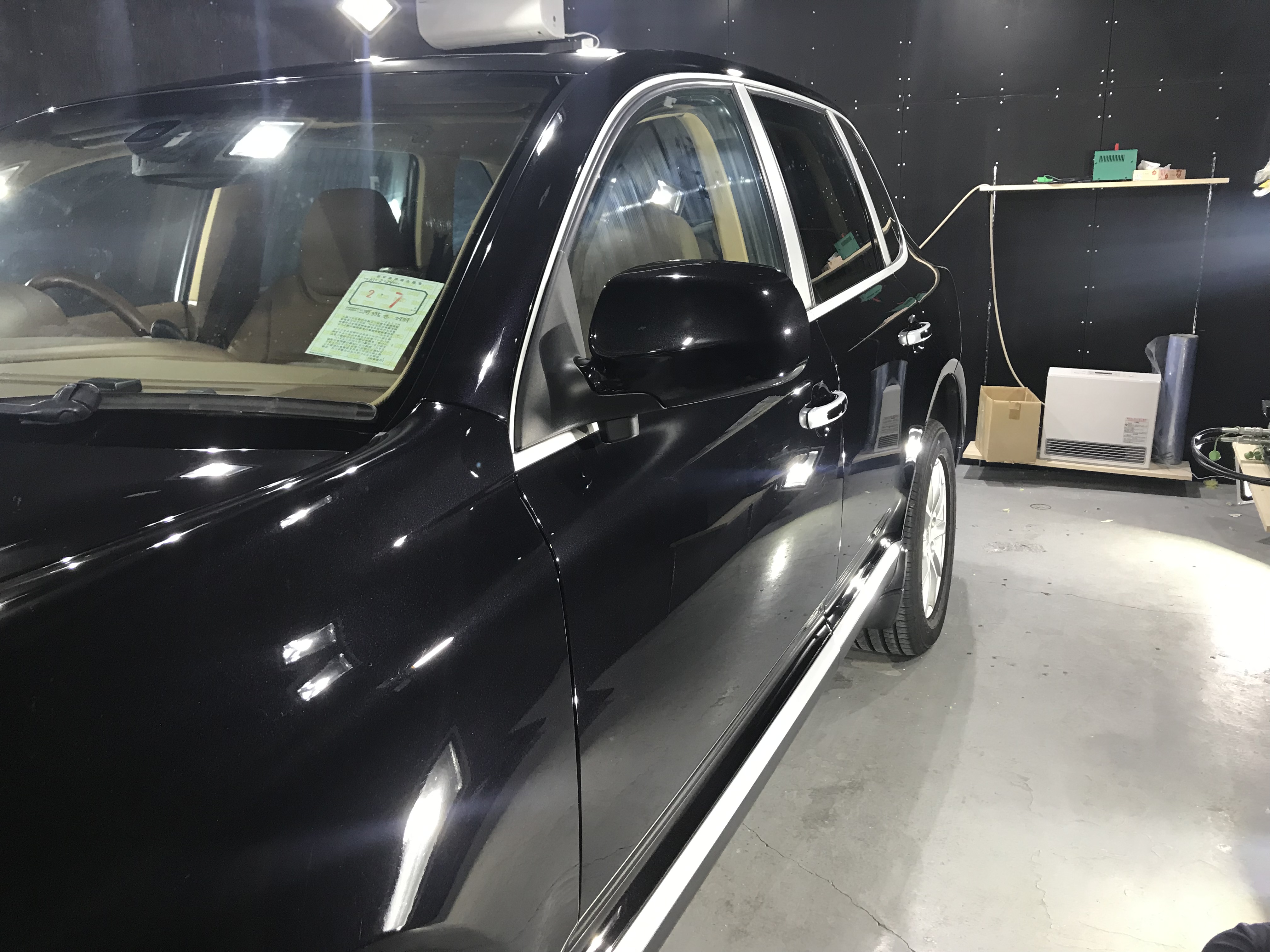 ポルシェ #カイエン 施工写真 (6)