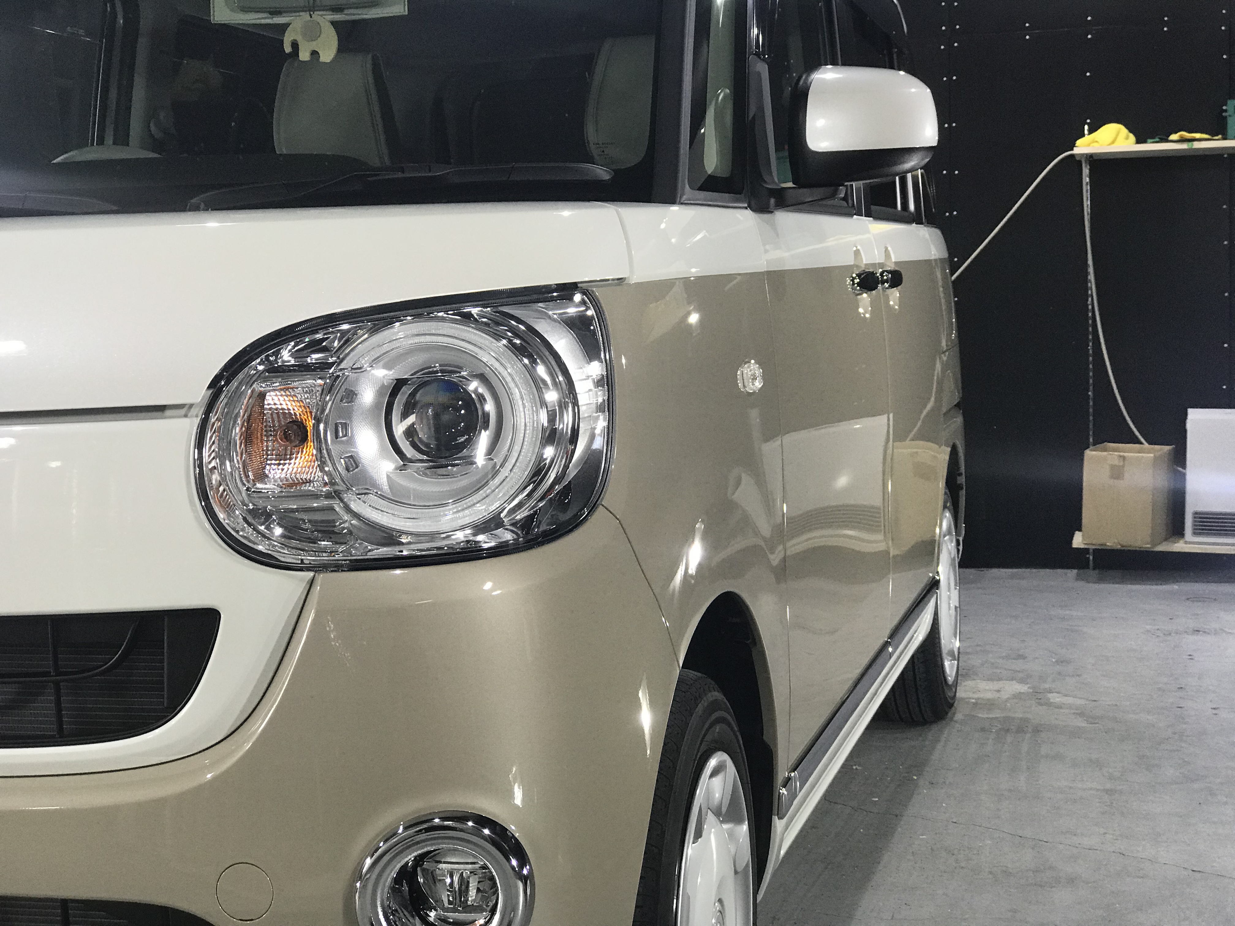 ダイハツ #ムーヴキャンバス 施工写真 (2)