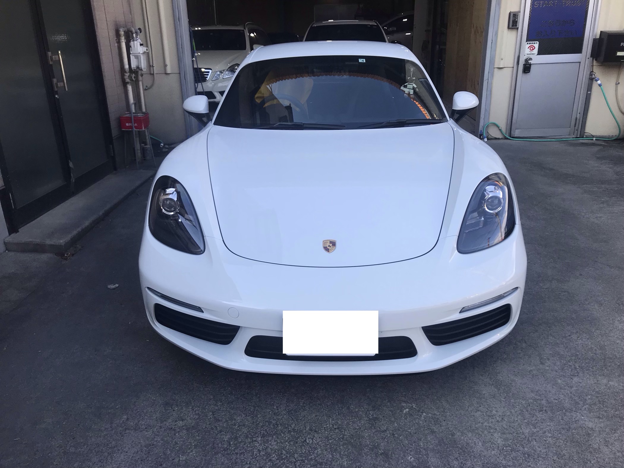 ポルシェ 施工写真 (4)