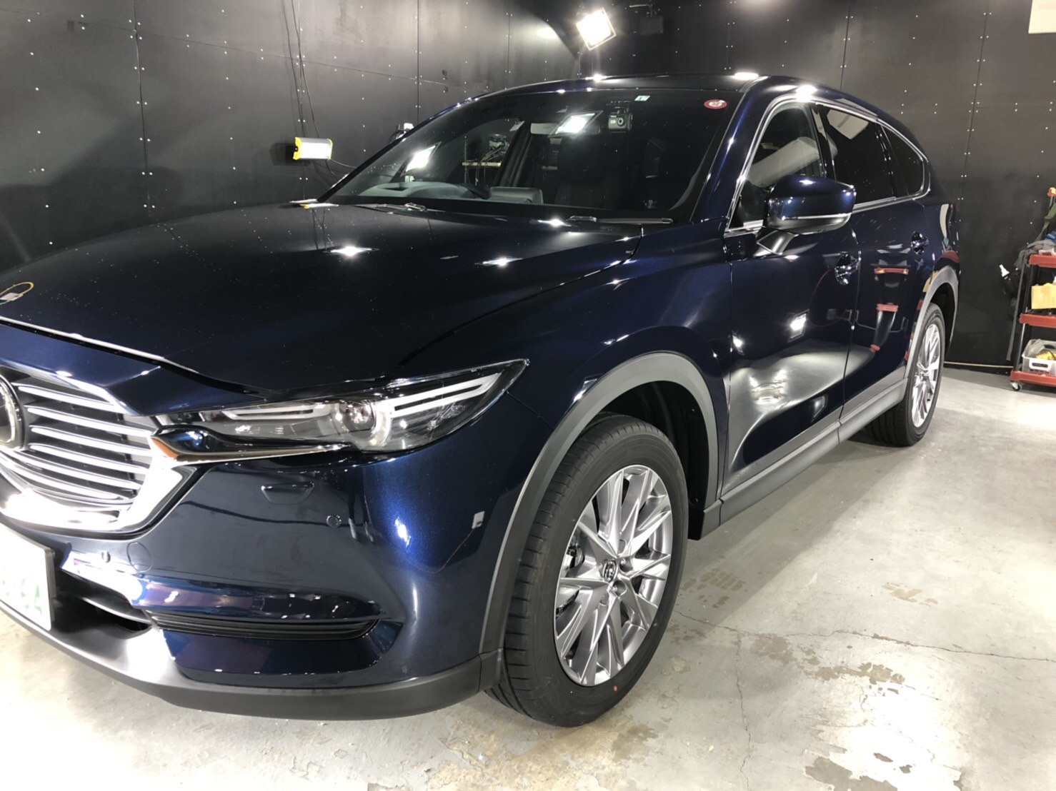 マツダ #cx-8 施工写真 (7)