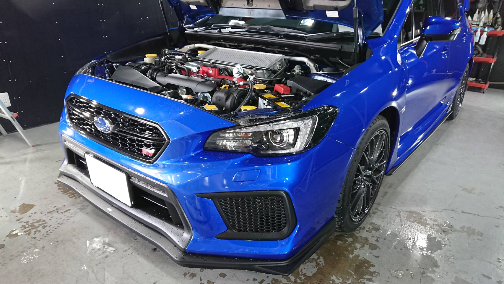 スバル WRX 施工写真 (1)