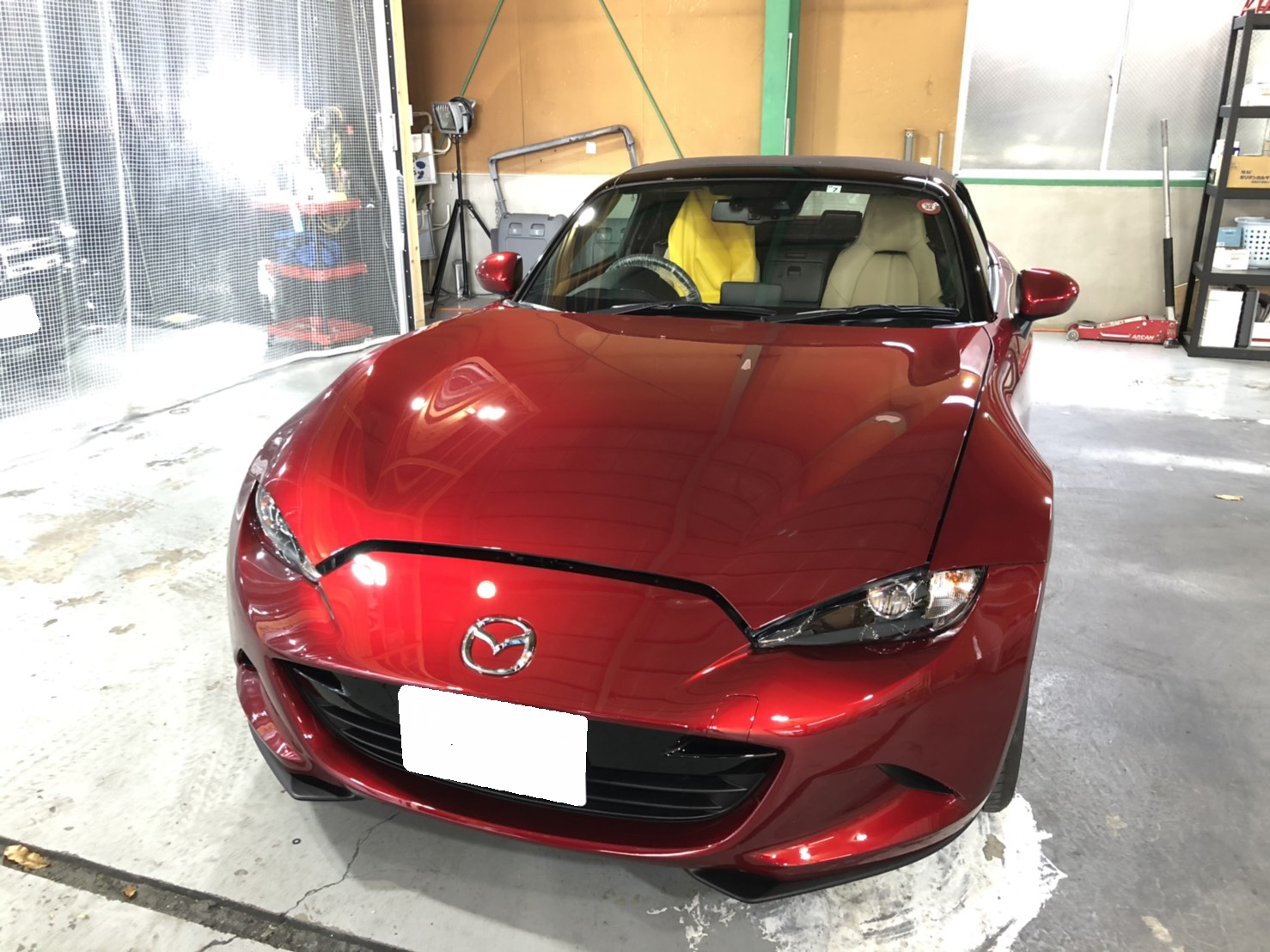 マツダ #ロードスター 施工写真 (4)