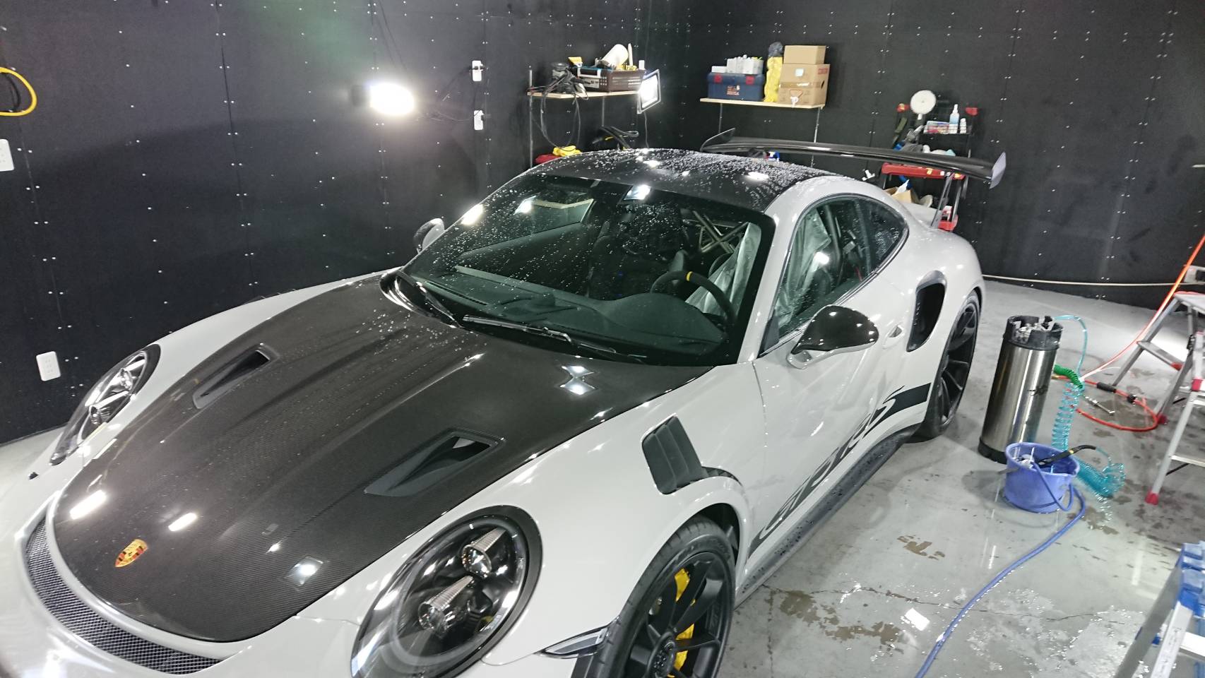ポルシェ 施工写真 (1)