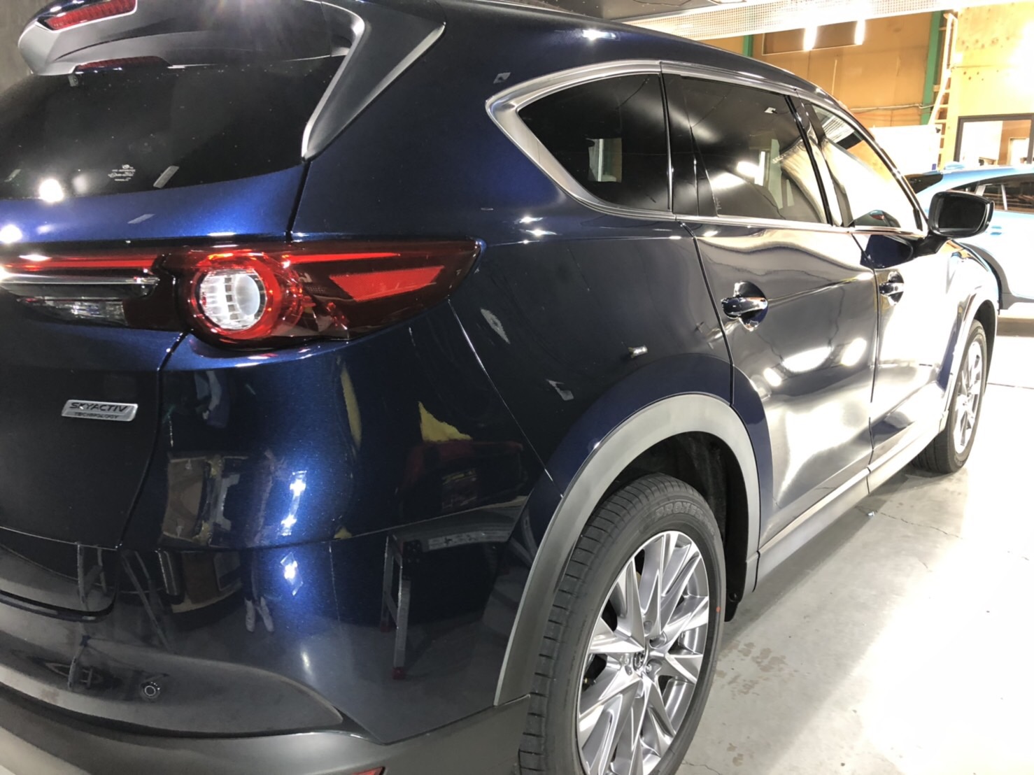 マツダ #cx-8 施工写真 (9)
