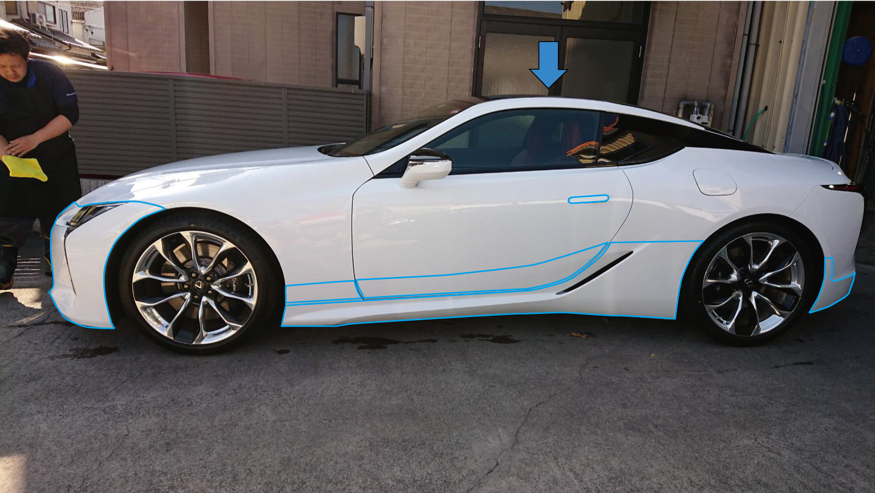 LC500 施工写真 (3)