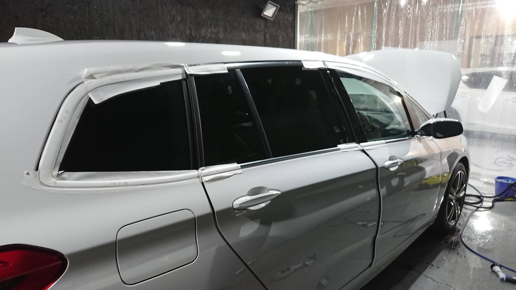 BMW 施工写真 (1)