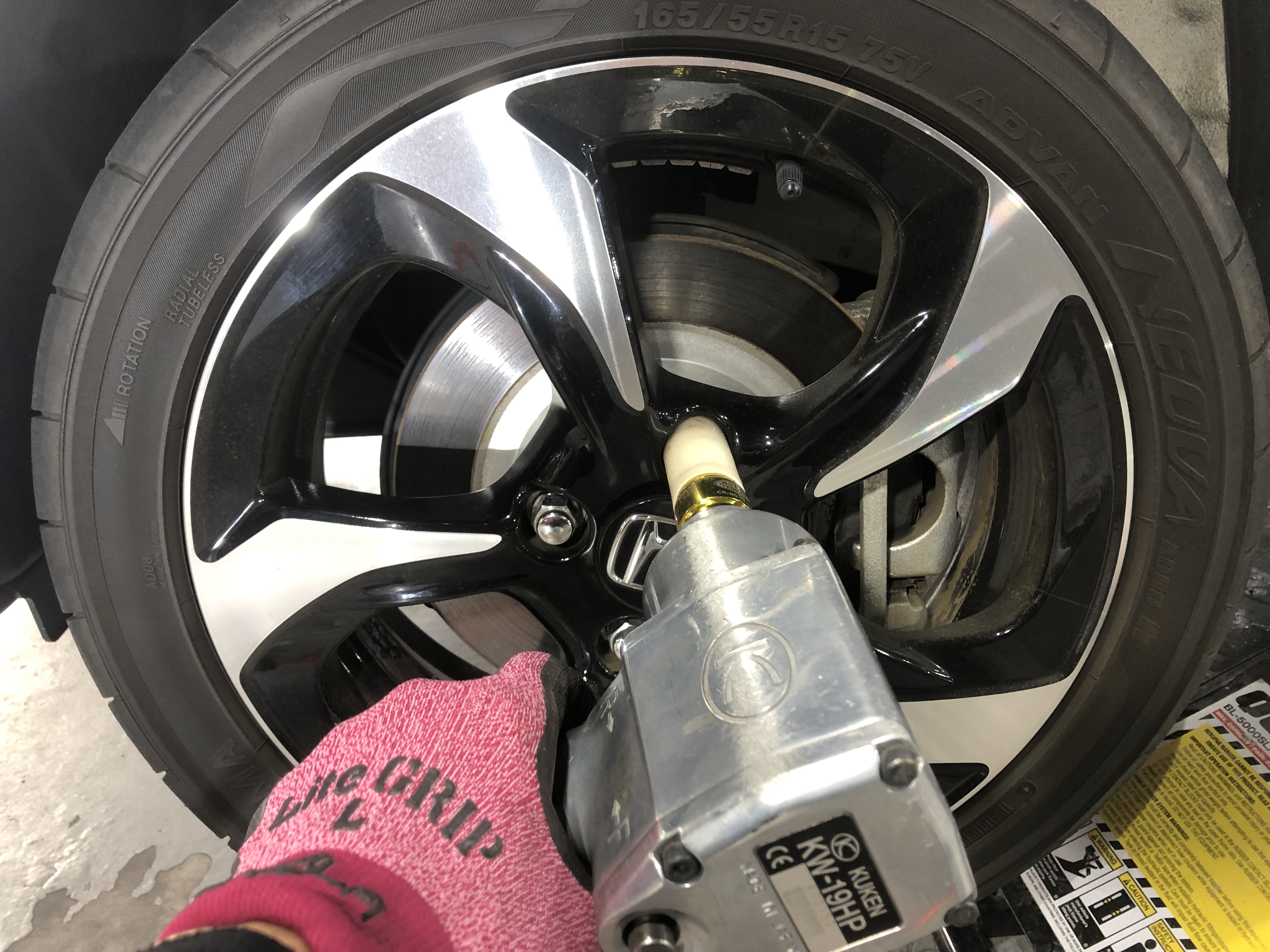 ホンダ 施工写真 (2)