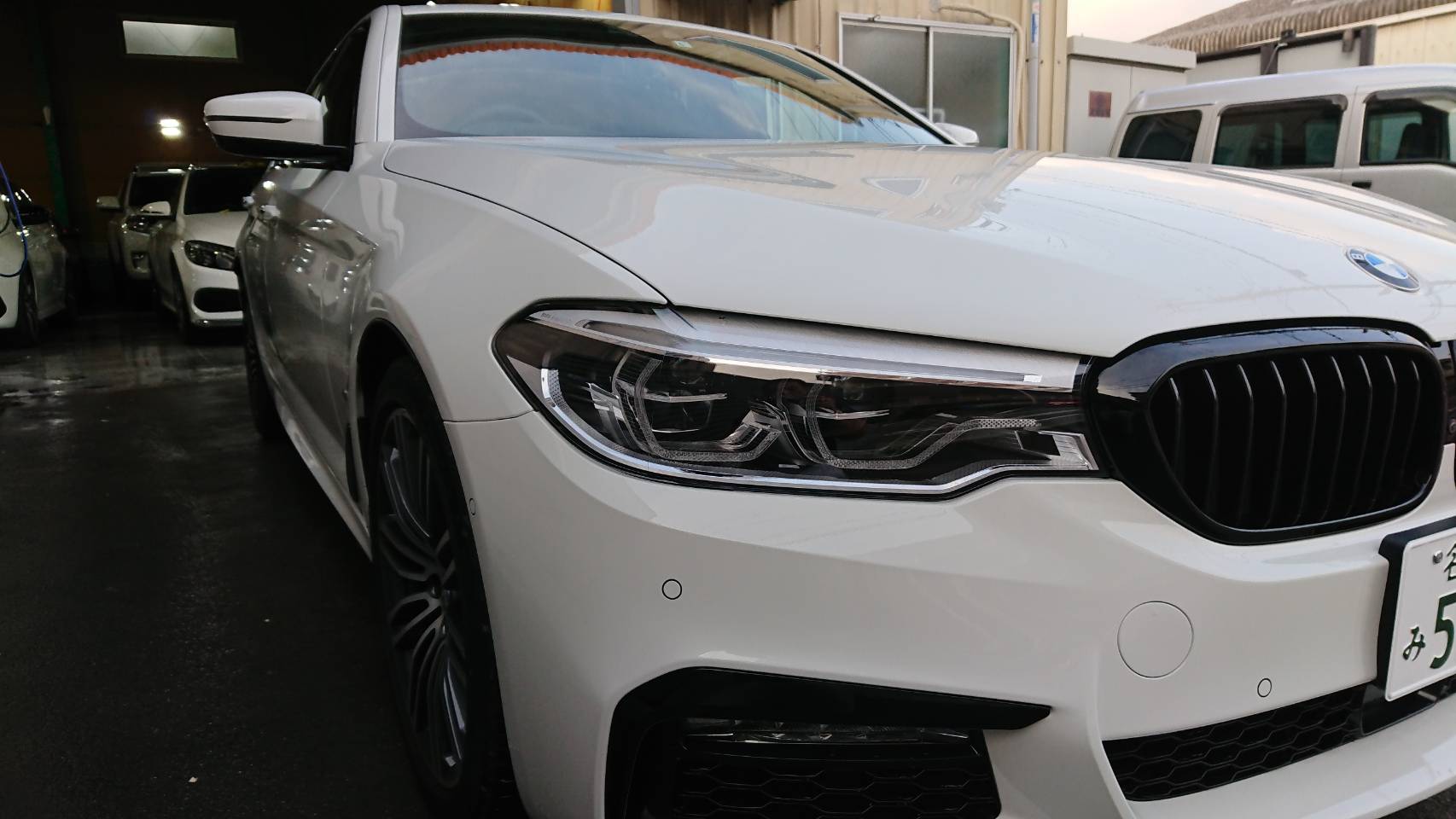 BMW 施工写真 (1)