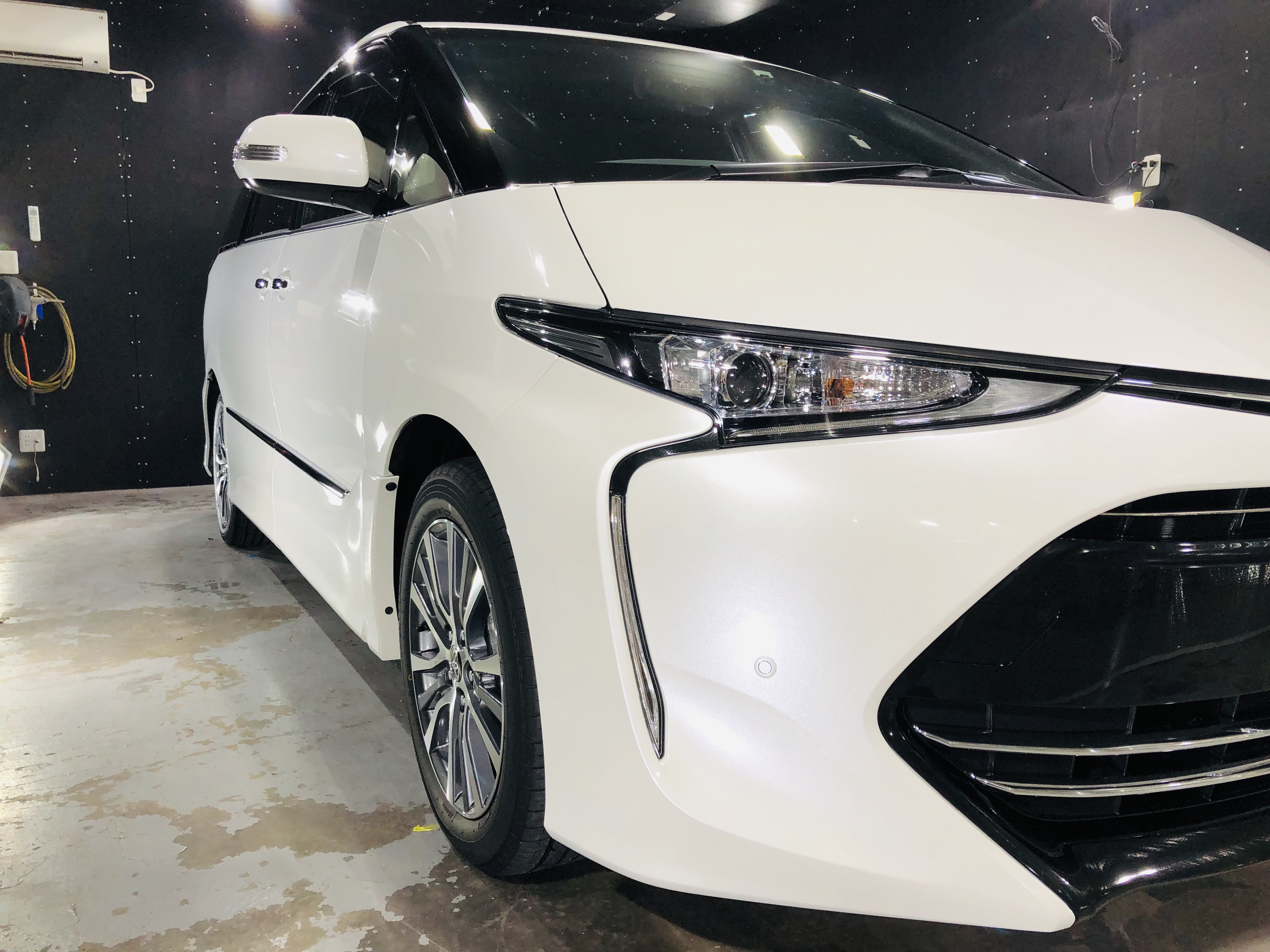 トヨタ #エスティマ 施工写真 (2)